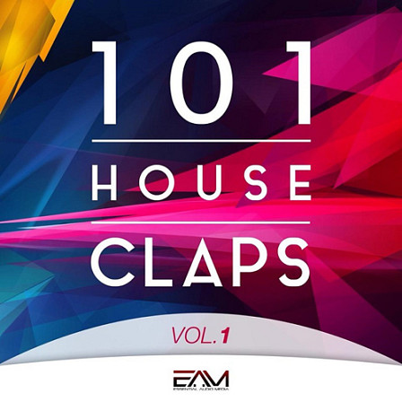 101 House Claps Vol 1 - This pack is a must-have for every serious producer who makes electronic music
