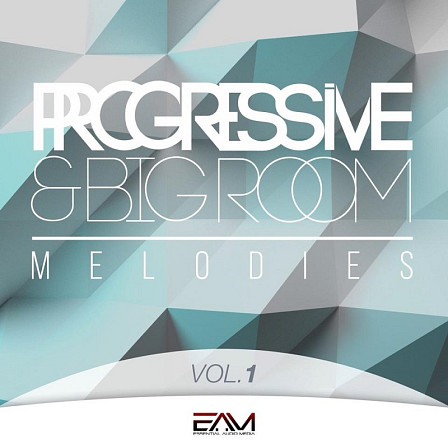 Progressive & Big Room Melodies Vol 1 - 40 MIDI files at 128 BPM including pad, chord and arpeggio phrases