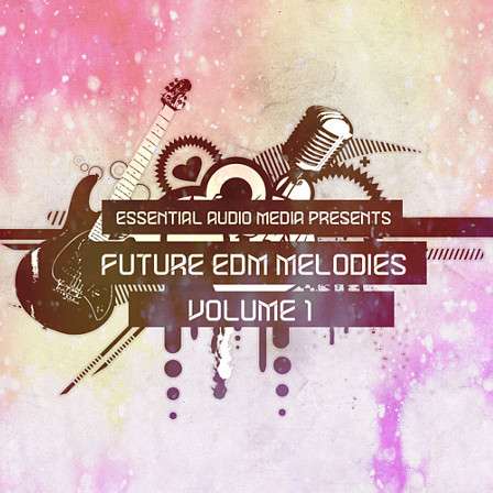 Future EDM Melodies Vol 1 - MIDI files including Arpeggios, Basslines, Chords, Leads, Pads & Pluck Melodies