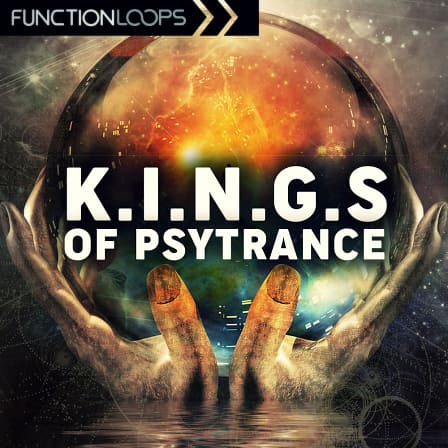 K.I.N.G.S of Psytrance - Function Loops comes loaded with an outstanding quality of sounds!