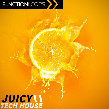 Juicy Tech House - Tech House sounds stuffed with Drum Loops & One-Shots, Bass Loops & One-Shots