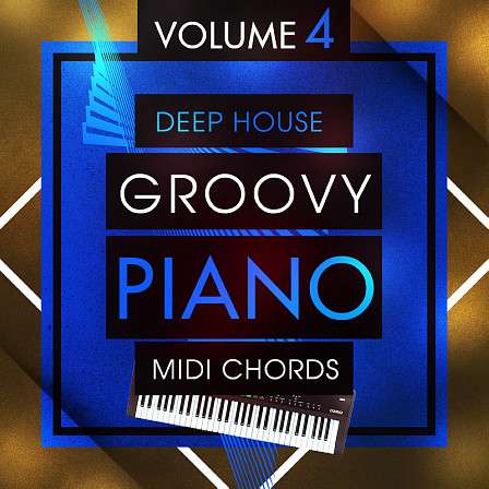 Deep House Groovy Piano MIDI Chords 4 - Featuring another 50 eight bar MIDI Deep House piano chords.