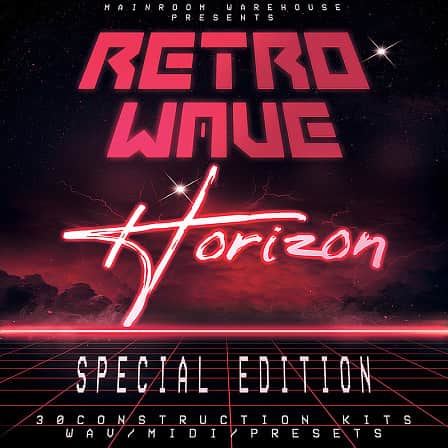 Retrowave Horizon Special Edition - 30 Construction Kits loaded with Retrowave nostalgia