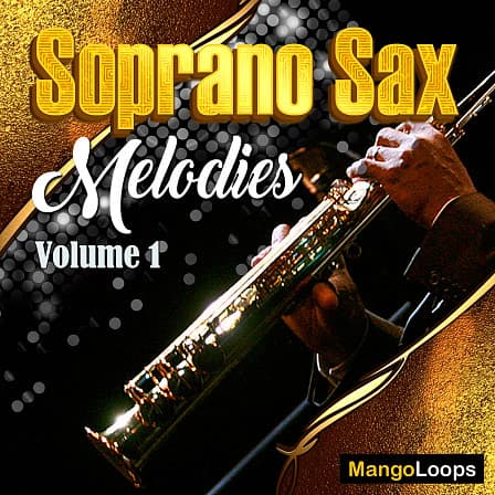 Soprano Sax Melodies Vol 1 - 106 melodic lines played on the soprano sax by a professional session musician