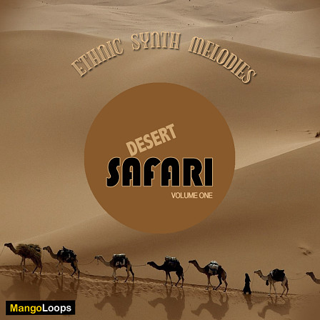 Desert Safari Vol 1 - 101 synth melodies based on the Arabic scale 'Shehnaaz' in WAV and MIDI