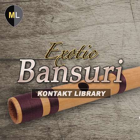 Exotic Bansuri Kontakt Library - 550 Melodic phrases played on famous traditional Indian Bamboo Flute Bansuri.