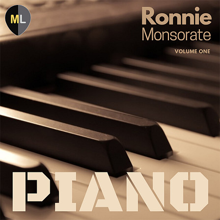 Ronnie Monsorate Piano Vol 1 - 62 piano stems in Contemporary Style which can be used in Pop, Rock & more!
