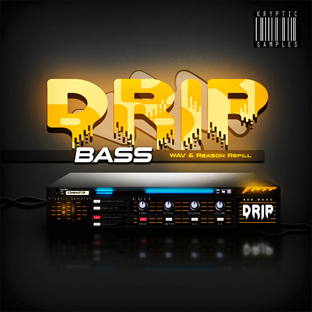 Drip Bass - 808 bass sample pack designed for Trap and Future RnB
