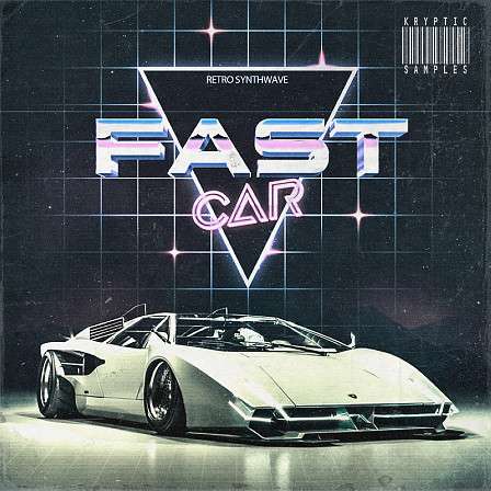 Fast Car - Made to carry you away to the neon fantasy of the retro future