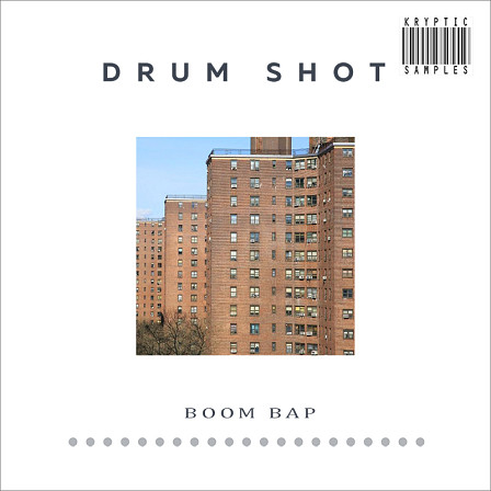 Drum Shot: Boom Bap - A unique boom bap drum sample collection in the 'Drum Shot Series'