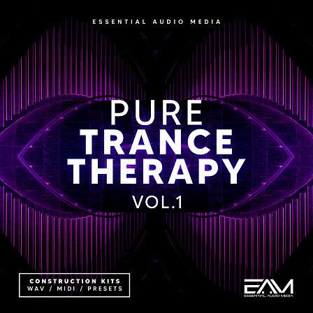 Pure Trance Therapy Vol 1 - 10 Trance Construction Kits with WAV Stems, Presets, One-Shots & more!