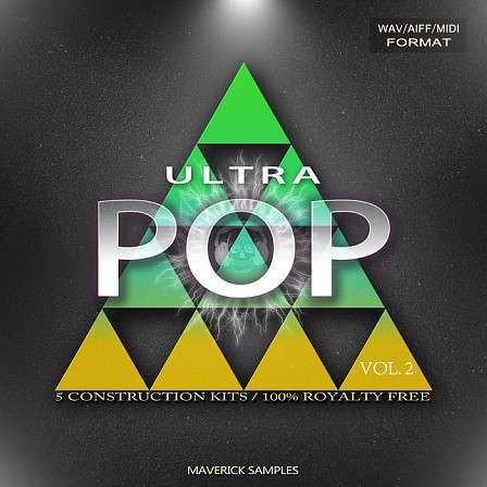 Ultra Pop Vol 2 - Five Construction Kits containing everything you need to build hot Pop hits