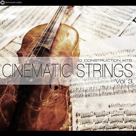 Cinematic Strings Vol 3 - 89 unique loops are suppled in a range of formats for added flexibility