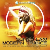 Sunny Lax: Modern Trance Vol.1 - 10 colossal Kits for the most demanding producers