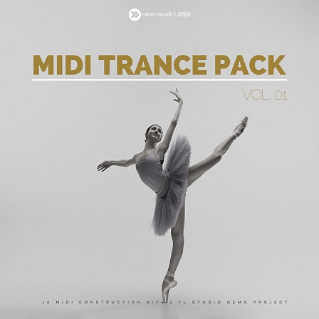 MIDI TRANCE PACK Vol 01 - This pack helps add the missing essence to your next trance track