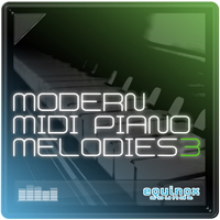 Modern MIDI Piano Melodies 3 - Pianos for you next dance or pop production