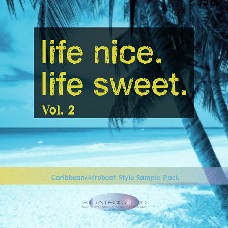 Life Nice Life Sweet Vol 2 - A top quality loop pack featuring five Billboard-ready Construction Kits