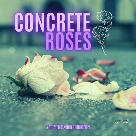 Concrete Roses - Five Billboard-ready Construction Kits, WAV and MIDI loops are available