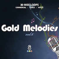 Gold Melodies Vol.6 - 30 fantastic MIDI melodies to take your tracks to the dancefloor