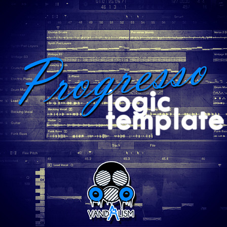 Logic X Template: Progresso - A complete constructive kit template inside Logic X