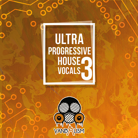Ultra Progressive House Vocals 3 - Vandalism brings you female vocals and MIDI loops