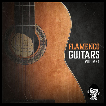 Flamenco Guitars Vol 1 - Vanilla Groove Studios features 87 loops arranged in 5 convenient kits