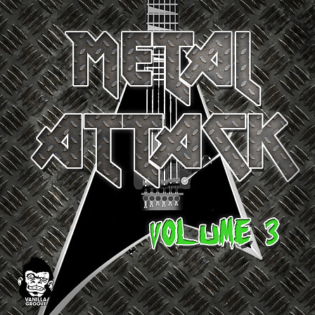 Metal Attack Vol 3 - 63 extreme guitar loops arranged into five Kits ranging from 105 to 185 BPM