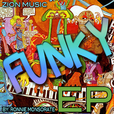 Funky EP - 73 electric piano loops in contemporary Jazz Funk style