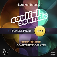 Soulful Sounds Bundle: Deep House Kits - 15 chillin' house Construction Kits