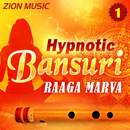Hypnotic Bansuri Vol 1 - 66 melodic lines played on the Bansuri