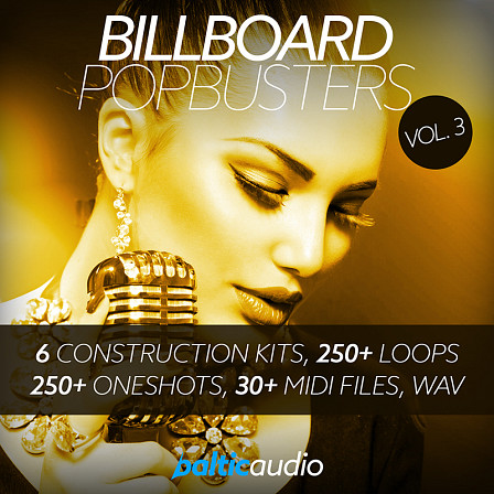 Billboard Pop Busters Vol 3 - Designed for producers looking to smash their way into the Billboard Charts