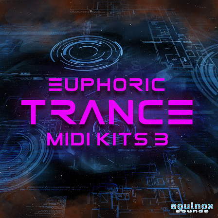 Euphoric Trance MIDI Kits 3 - 10 beautiful, euphoric and emotional Trance Construction Kits in MIDI format
