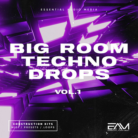Big Room Techno Drops Vol.1 - Inspired by artists such as Maddix, NWYR, Hardwell, UMEK & more