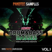 Angry D&B Basses Vol.1 - Designed to boost your D&B productions to the top