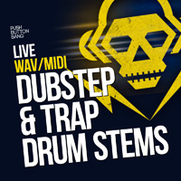 Live Dubstep & Trap Drum Stems - Put a real drummer directly inside your Dubstep, Trap or Break productions