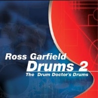 Ross Garfield Drums 2 - Acoustic drum samples: Kicks, snares, toms, hats, rides, percussion and more
