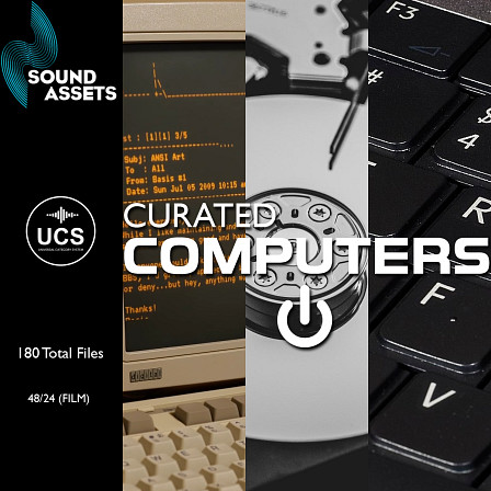 Curated Computers - An extensive sound library containing 180 unique files of Computers