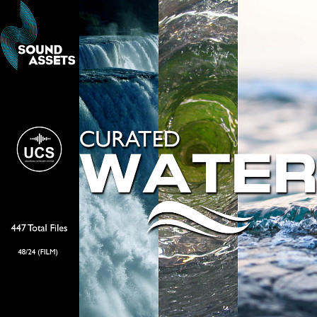 Curated Water - An extensive sound library containing 447 unique files of Water