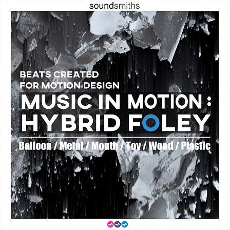 Music In Motion: Hybrid Foley - A unique collection of sounds specifically created for motion design!