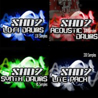 Sounds In HD Vol. 2 - Includes synth drums, lo-fi textures, acoustic samples and acoustic pack