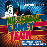 Nu School Funky Tech - Over 1.05GB of funky bass, drum and synth loops and much more