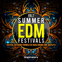 Summer EDM Festivals Vol.2 - Over 1.5 GB of EDM Drop Synths, Fat Bass Lines, Punchy Drums, and One Shots