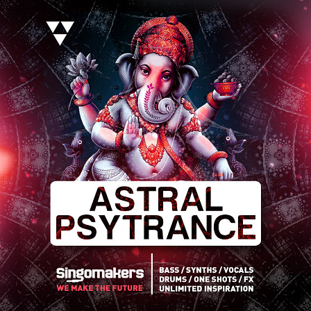 Astral Psytrance - A Nirvana inspiration sample collection of hypnotic Mantra Vocals and more