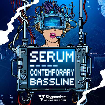 Serum Contemporary Bassline - A brilliant collection of Contemporary Bass House Serum patches