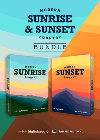 Sunrise & Sunset Bundle - A bundle of 30 Modern Country construction kits