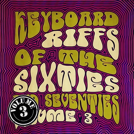 MIDI Keys: Keyboard Riffs Of The 60's & 70's Vol.3 - An authentic selection of MIDI keyboard loops from Smash Up The Studio