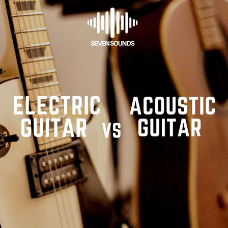 Electric Guitar vs Acoustic Guitar - A very complete pack that contains acoustic guitar and electric guitar riffs