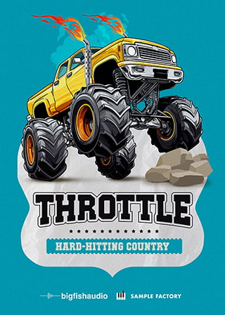 Throttle: Hard Hitting Country - 15 construction kits with of hard hitting Country energy