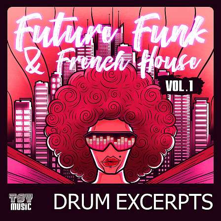 Future Funk & French House Vol.1 Drum Excerpts - Drum loops for this pack were programmed by using 14 built-from-a scratch kits