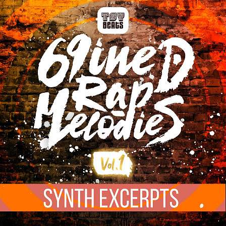 69NINED RAP Melodies Vol.1 SYNTH Excerpts - All synth/keyboards parts/loops from 69NINED RAP Melodies Vol.1
